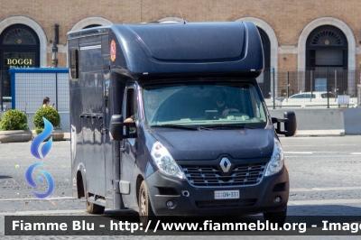 Renault Master IV serie restyle
Carabinieri
4° Reggimento a Cavallo
Trasporto Cavalli
Allestimento Equiservices
CC DN 331
Parole chiave: Renault Master_IVserie_restyle CCDN331