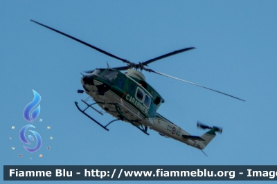 Agusta-Bell AB412
Carabinieri
Raggruppamento Aeromobili
Centro Elicotteri di Pratica di Mare (RM)
Fiamma 40
Parole chiave: Agusta-Bell / AB412 / CC40