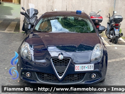 Alfa Romeo Nuova Giulietta restyle
Carabinieri
CC DY 531
Parole chiave: Alfa-Romeo / Nuova_Giulietta_restyle / CCDY531