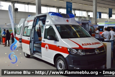 Volkswagen Transporter T6 
Croce Rossa Italiana 
Comitato Locale Valnestore (PG)
Allestita Vision
Parole chiave: Volkswagen Transporter_T6 Ambulanza Reas_2017