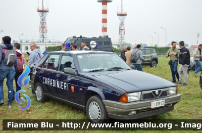 Alfa Romeo 75
Carabinieri
Nucleo Operativo e Radiomobile
Veicolo storico
EI 698 CZ
Parole chiave: Alfa Romeo_75 EI698CZ Carabinieri