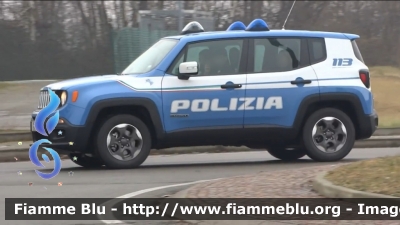 Jeep Renegade 
Polizia di Stato
Reparto Prevenzione Crimine
Decorazione grafica Artlantis
Parole chiave: Jeep Renegade