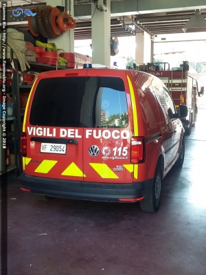 Volkswagen Caddy 4Motion III serie restyle
Vigili del Fuoco 
Comando Provinciale di Imperia
Distaccamento Permanente di Sanremo (IM)
Sperimentazione automezzi per centri storici
Veicolo Antincendio
Allestimento Ciabilli
VF 29054
Parole chiave: Volkswagen Caddy_4Motion_IIIserie_restyle VF29054