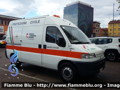 Fiat Ducato Maxi II Serie
P.A. Croce Bianca - Piacenza
Protezione Civile
Componente Colonna Mobile Comunale
Parole chiave: Fiat Ducato_maxi_IISerie