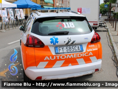 Peugeot 2008 I serie
118 Piacenza Soccorso
Azienda USL di Piacenza
Allestimento Vision
Donata dalla Cittadinanza per l'emergenza di Covid-19
Parole chiave: Peugeot 2008_Iserie