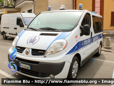 Renault Traffic II serie
Polizia Locale
Unione Valnure Valchero (PC)
Allestimento Bertazzoni
Ufficio Mobile
Polizia Locale YA 278 AB
Parole chiave: Renault Traffic_IIserie PoliziaLocaleYA278AB