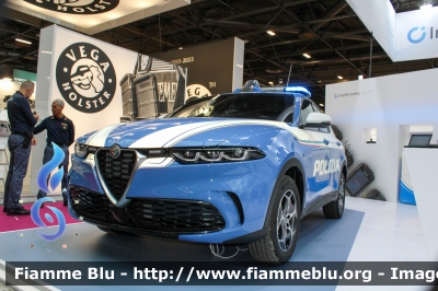  Alfa-Romeo Tonale 
Polizia di Stato
Squadra Volante
Allestimento FCA
Esposto alla MILIPOL di Parigi 2023 
Parole chiave:  Alfa-Romeo Tonale 