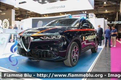 Alfa-Romeo Tonale
Carabinieri
Nucleo Operativo Radiomobile
Allestimento FCA
Esposto alla MILIPOL di Parigi 2023
Parole chiave: Alfa-Romeo Tonale