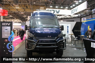 Iveco Daily IV serie MUV 4x4
Carabinieri
Battaglione
Allestimento IDV
Veicolo Dimostrativo allestito per campagna di Testing in Europa.
Esposto alla MILIPOL di Parigi 2023

Parole chiave: Iveco Daily_IVserie_MUV_4x4