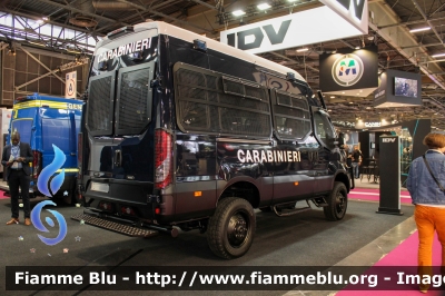 Iveco Daily IV serie MUV 4x4
Carabinieri
Battaglione
Allestimento IDV
Veicolo Dimostrativo allestito per campagna di Testing in Europa.
Esposto alla MILIPOL di Parigi 2023

Parole chiave: Iveco Daily_IVserie_MUV_4x4