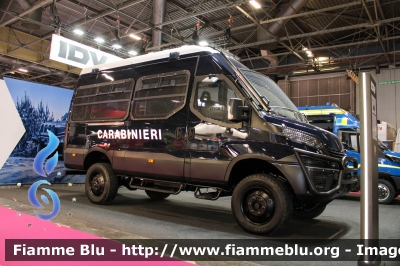 Iveco Daily IV serie MUV 4x4
Carabinieri
Battaglione
Allestimento IDV
Veicolo Dimostrativo allestito per campagna di Testing in Europa.
Esposto alla MILIPOL di Parigi 2023

Parole chiave: Iveco Daily_IVserie_MUV_4x4