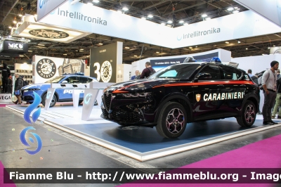 Alfa-Romeo Tonale
Carabinieri
Nucleo Operativo Radiomobile
Allestimento FCA
Esposto alla MILIPOL di Parigi 2023
Parole chiave: Alfa-Romeo Tonale