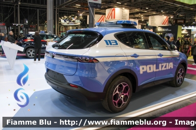  Alfa-Romeo Tonale 
Polizia di Stato
Squadra Volante
Allestimento FCA
Esposto alla MILIPOL di Parigi 2023 
Parole chiave:  Alfa-Romeo Tonale 