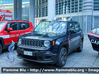 Jeep Renegade 
Carabinieri
CC DL 729
Parole chiave: Jeep Renegade CCDL729