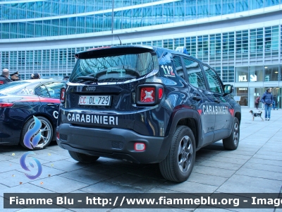 Jeep Renegade 
Carabinieri
CC DL 729
Parole chiave: Jeep Renegade CCDL729