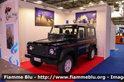 Land-Rover Defender 90
Carabinieri
Veicolo storico
Gruppo auto moto storiche dell'Arma
Pastrengo - Verona
CC AD 840

Esposto alla Fiera della Sicurezza di Milano 2023
Parole chiave: Land-Rover Defender_90