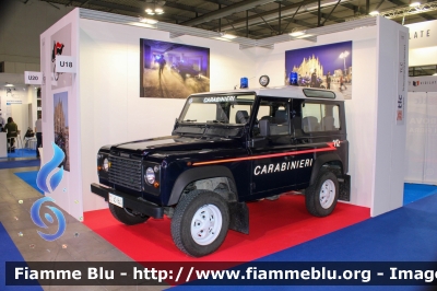 Land-Rover Defender 90
Carabinieri
Veicolo storico
Gruppo auto moto storiche dell'Arma
Pastrengo - Verona
CC AD 840

Esposto alla Fiera della Sicurezza di Milano 2023
Parole chiave: Land-Rover Defender_90