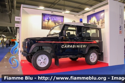 Land-Rover Defender 90
Carabinieri
Veicolo storico
Gruppo auto moto storiche dell'Arma
Pastrengo - Verona
CC AD 840

Esposto alla Fiera della Sicurezza di Milano 2023
Parole chiave: Land-Rover Defender_90