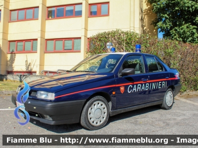 Alfa Romeo 155
Carabinieri
Nucleo Operativo e Radiomobile
Veicolo storico
EI AL 497

Fotografata in occasione della festa per il 208° Anniversario della Fondazione del Corpo del Comando Provinciale di Lodi
Parole chiave: Alfa-Romeo 155 EIAL497