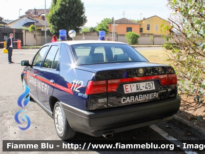 Alfa Romeo 155
Carabinieri
Nucleo Operativo e Radiomobile
Veicolo storico
EI AL 497

Fotografata in occasione della festa per il 208° Anniversario della Fondazione del Corpo del Comando Provinciale di Lodi
Parole chiave: Alfa-Romeo 155 EIAL497