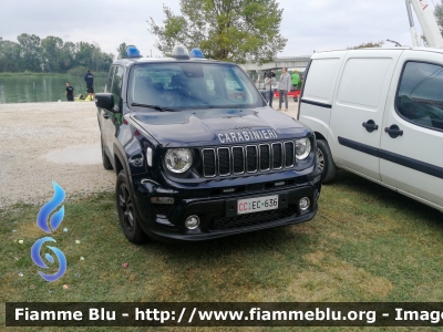 Jeep Renegade restyle 
Carabinieri
Allestimento FCA
CC EC 636
Parole chiave: Jeep Renegade_restyle CCEC636