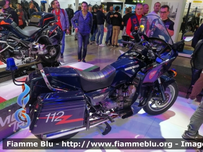 Moto Guzzi 850 T5
Carabinieri
Nucleo Operativo e Radiomobile
conservata all'interno della caserma Salvo D'Acquisto
EI 262826

Esposta a EICMA 2022
Parole chiave: Moto-Guzzi 850_T5 EI262826 eicma2022