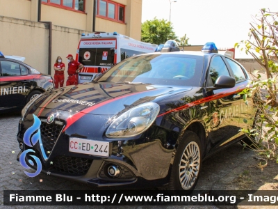 Alfa Romeo Nuova Giulietta restyle 
Carabinieri
Nucleo Operativo Radiomobile
Allestimento NCT Nuova Carrozzeria Torinese
Decorazione Grafica Artlantis
CC ED 244

Fotografata in occasione della festa per il 208° Anniversario della Fondazione del Corpo del Comando Provinciale di Lodi
Parole chiave: Alfa-Romeo Nuova_Giulietta_restyle CCED244