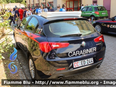 Alfa Romeo Nuova Giulietta restyle 
Carabinieri
Nucleo Operativo Radiomobile
Allestimento NCT Nuova Carrozzeria Torinese
Decorazione Grafica Artlantis
CC ED 244

Fotografata in occasione della festa per il 208° Anniversario della Fondazione del Corpo del Comando Provinciale di Lodi
Parole chiave: Alfa-Romeo Nuova_Giulietta_restyle CCED244