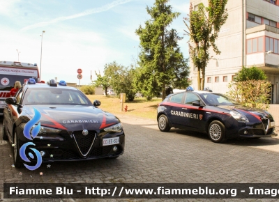 Alfa Romeo Nuova Giulia
Carabinieri
Nucleo Operativo Radiomobile
Allestimento FCA 
CC EE 323

Fotografata in occasione della festa per il 208° Anniversario della Fondazione del Corpo del Comando Provinciale di Lodi
Parole chiave: Alfa-Romeo Nuova_Giulia CCEE323