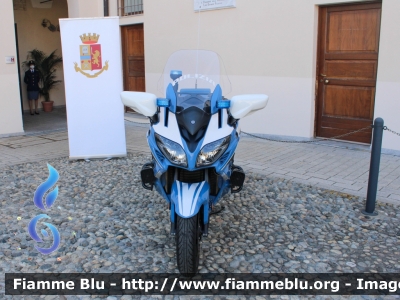 Yamaha FJR 1300 II serie
Polizia di Stato
Polizia Stradale
Allestimento Elevox
POLIZIA G3099
POLIZIA G3100

Fotografata in occasione del 170° della Polizia di Stato della Questura di Lodi
Parole chiave: Yamaha FJR_1300_IIserie POLIZIAG3099 POLIZIAG3100 170esimoPS