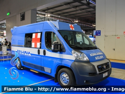 Fiat Ducato X250
Polizia di Stato
Servizio Sanitario
Allestita Boneschi
POLIZIA H8834

Esposta alla Fiera della Sicurezza di Milano 2021
Parole chiave: Fiat Ducato_X250 POLIZIAH8834 fiera_sicurezza_milano_2021