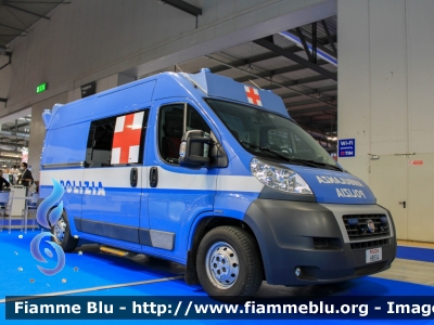 Fiat Ducato X250
Polizia di Stato
Servizio Sanitario
Allestita Boneschi
POLIZIA H8834

Esposta alla Fiera della Sicurezza di Milano 2021
Parole chiave: Fiat Ducato_X250 POLIZIAH8834 fiera_sicurezza_milano_2021