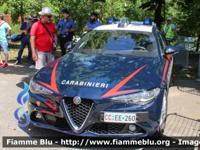 Alfa-Romeo Nuova Giulia
Carabinieri
Nucleo Operativo Radiomobile
Allestimento FCA 
CC EE 260
Parole chiave: Alfa-Romeo Nuova_Giulia CCEE260