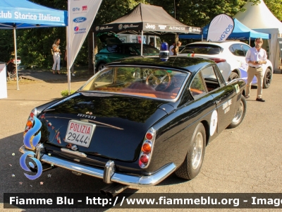  Ferrari 250GTE 2+2
Polizia di Stato
Squadra Mobile
Esemplare esposto presso il Museo delle auto della Polizia di Stato
POLIZIA 29444 

Fotografata in occasione della Vernasca Silver Flag 2022
Parole chiave: Ferrari 250GTE_2+2 POLIZIA29444