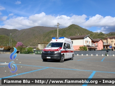 Volkswagen Transporter T6 4motion 
Croce Rossa Italiana
Comitato Provinciale di Piacenza
Postazione di Marsaglia (PC)
Autoambulanza donata per emergenza Covid-19 da Amazon
CRI 017 AH
Parole chiave: Volkswagen Transporter_T6_4motion CRI017AH