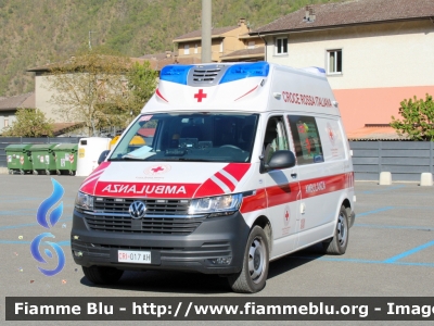 Volkswagen Transporter T6 4motion 
Croce Rossa Italiana
Comitato Provinciale di Piacenza
Postazione di Marsaglia (PC)
Autoambulanza donata per emergenza Covid-19 da Amazon
CRI 017 AH
Parole chiave: Volkswagen Transporter_T6_4motion CRI017AH