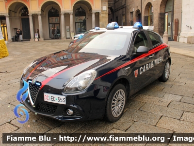 Alfa-Romeo Nuova Giulietta restyle
Carabinieri
Nucleo Operativo Radiomobile
Allestimento NCT Nuova Carrozzeria Torinese
Decorazione Grafica Artlantis
CC ED 353
Parole chiave: Alfa-Romeo Nuova_Giulietta_restyle CCED353