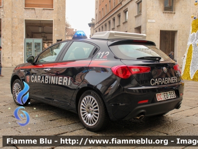 Alfa-Romeo Nuova Giulietta restyle
Carabinieri
Nucleo Operativo Radiomobile
Allestimento NCT Nuova Carrozzeria Torinese
Decorazione Grafica Artlantis
CC ED 353
Parole chiave: Alfa-Romeo Nuova_Giulietta_restyle CCED353