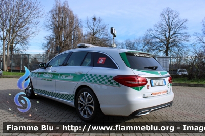 Mercedes-Benz Classe C 
Polizia Locale 
Comune di Peschiera Borromeo
Allestita Bertazzoni
Trasporto Organi
Mezzo proveniente da confisca
Polizia Locale YA 560 AP
PL 28
Parole chiave: Mercedes-Benz Classe_C Polizia_Locale_YA560AP