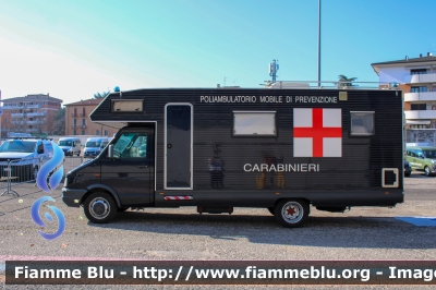 Iveco Daily II serie
Carabinieri
Servizio Sanitario
Poliambulatorio Mobile di Prevenzione
CC BA 609

Esposto alla Fiera della Logistica Verona
Parole chiave: Iveco Daily_IIserie CCBA609