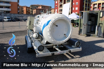 Camera Iperbarica Mobile
Esercito Italiano
Sanità Militare
Reggimento San Marco
EI BC 092

Esposto alla Fiera della Logistica Verona
Parole chiave: Camera Iperbarica_Mobile