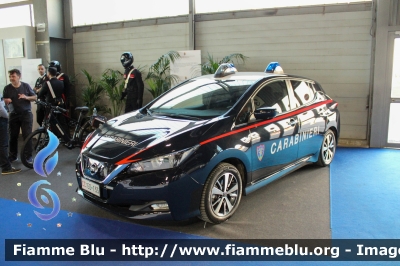 Nissan Leaf II serie 
Carabinieri
Comando Carabinieri unità per la tutela Forestale Ambientale ed Agroalimentare
Allestimento Cita Seconda
CC ED 135

Esposto alla Fiera della Logistica Verona
Parole chiave: Nissan Leaf_IIserie CCED135