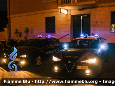 Alfa Romeo Nuova Giulia
Carabinieri
Nucleo Operativo Radiomobile
Allestimento FCA
CC EE 298

Fotografata insieme a AR 159 RMB CCCQ514
Parole chiave: Alfa-Romeo Nuova_Giulia CCEE298 CCCQ514 rmb_chiavari