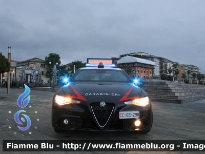 Alfa Romeo Nuova Giulia
Carabinieri
Nucleo Operativo Radiomobile
Allestimento FCA
CC EE 298
Parole chiave: Alfa-Romeo Nuova_Giulia CCEE298