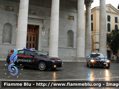 Alfa Romeo 159
Carabinieri
Comando Compagnia di Chiavari
Nucleo Operativo RadioMobile
CC CQ 514

Fotografata insieme a AR Giulia RMB CC EE 298
Parole chiave: Alfa-Romeo 159 CCCQ514 CCEE298 rmb_chiavari