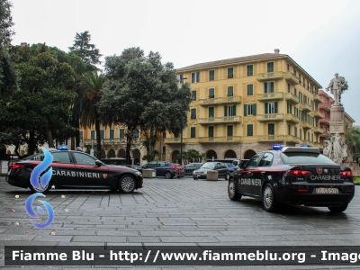 Alfa Romeo Nuova Giulia
Carabinieri
Nucleo Operativo Radiomobile
Allestimento FCA
CC EE 298

Fotografata insieme a AR 159 RMB CCCQ514
Parole chiave: Alfa-Romeo Nuova_Giulia CCEE298 CCCQ514 rmb_chiavari