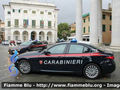 Alfa Romeo Nuova Giulia
Carabinieri
Nucleo Operativo Radiomobile
Allestimento FCA
CC EE 298

Fotografata insieme a AR 159 RMB CCCQ514
Parole chiave: Alfa-Romeo Nuova_Giulia CCEE298 CCCQ514 rmb_chiavari