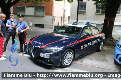 Alfa-Romeo Nuova Giulia
Carabinieri
Nucleo Operativo Radiomobile
Allestimento FCA
CC EG 551
Parole chiave: Alfa-Romeo Nuova_Giulia CCEG551