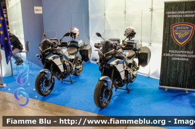 Yamaha Tracer 9
Polizia di Stato
Squadra Volante
Questura di Milano
Esposte alla fiera della sicurezza 2023
Parole chiave: Yamaha Tracer_9