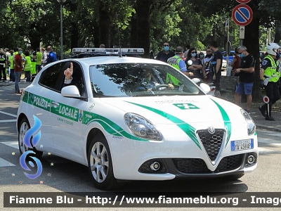 Alfa Romeo Nuova Giulietta 
Polizia Locale Codogno (LO)
Allestita Bertazzoni
POLIZIA LOCALE YA 961 AM
Parole chiave: Alfa-Romeo Nuova_Giulietta POLIZIALOCALEYA961AM Festa_della_Repubblica_2020